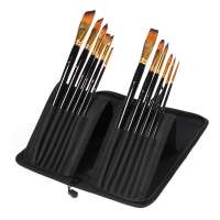 Amazon Hot Selling 15 pcs Painting Brush Set Without Any Private Brand